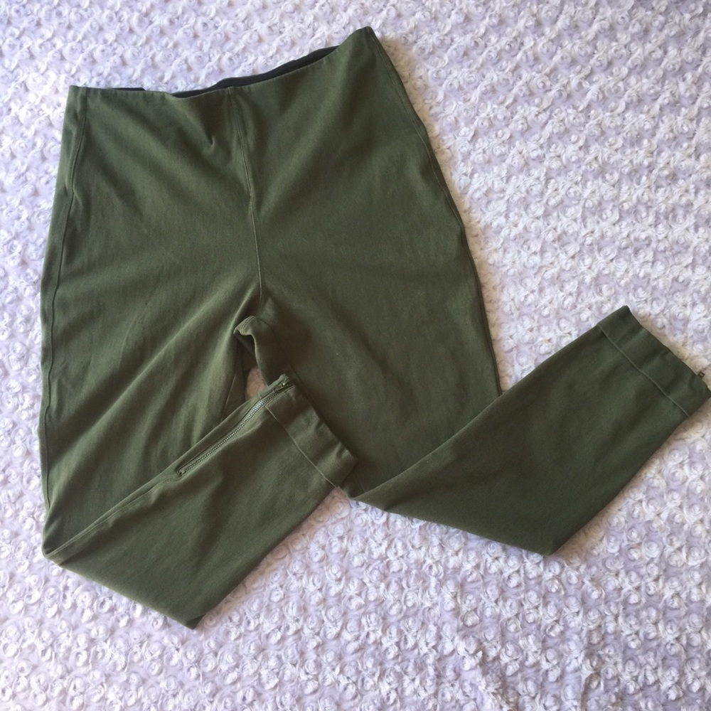 Lysse Pull On Zip Ankle Denim Cuffed Crop Pants - Picture 5 of 8